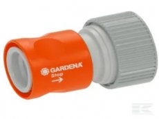 Gardena GA2814 Slangkoppeling + waterstop 34