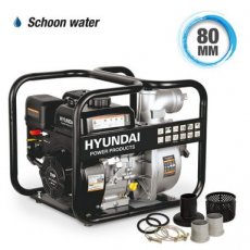 Hyundai waterpomp benzine 60.000 liter. Schoon water 57647